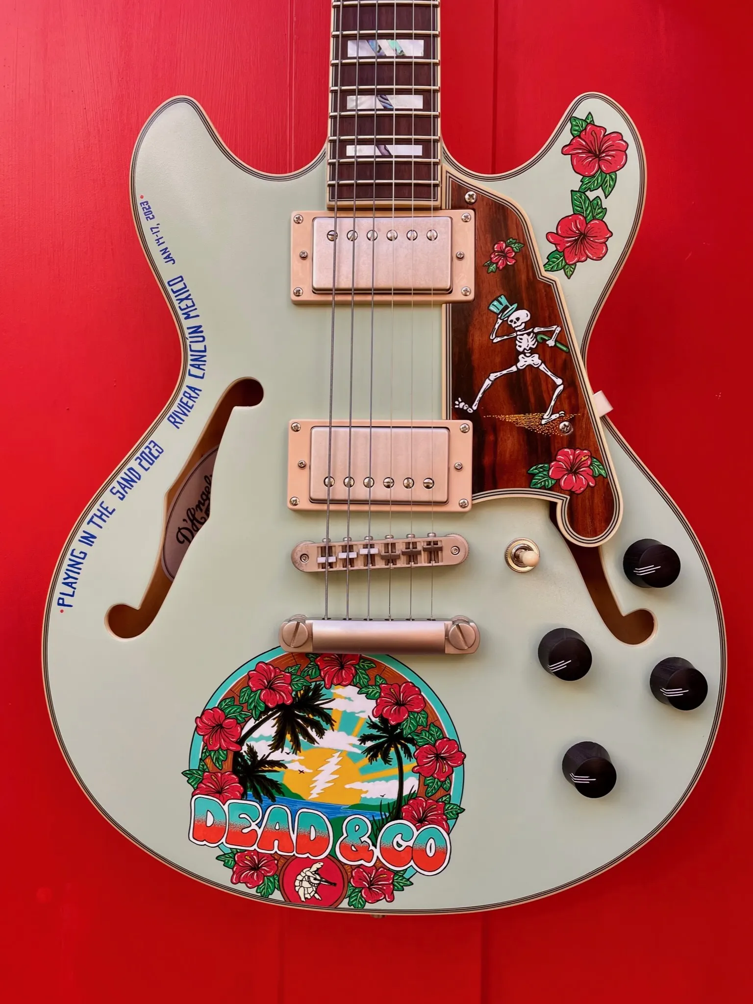 Dead and Company guitar