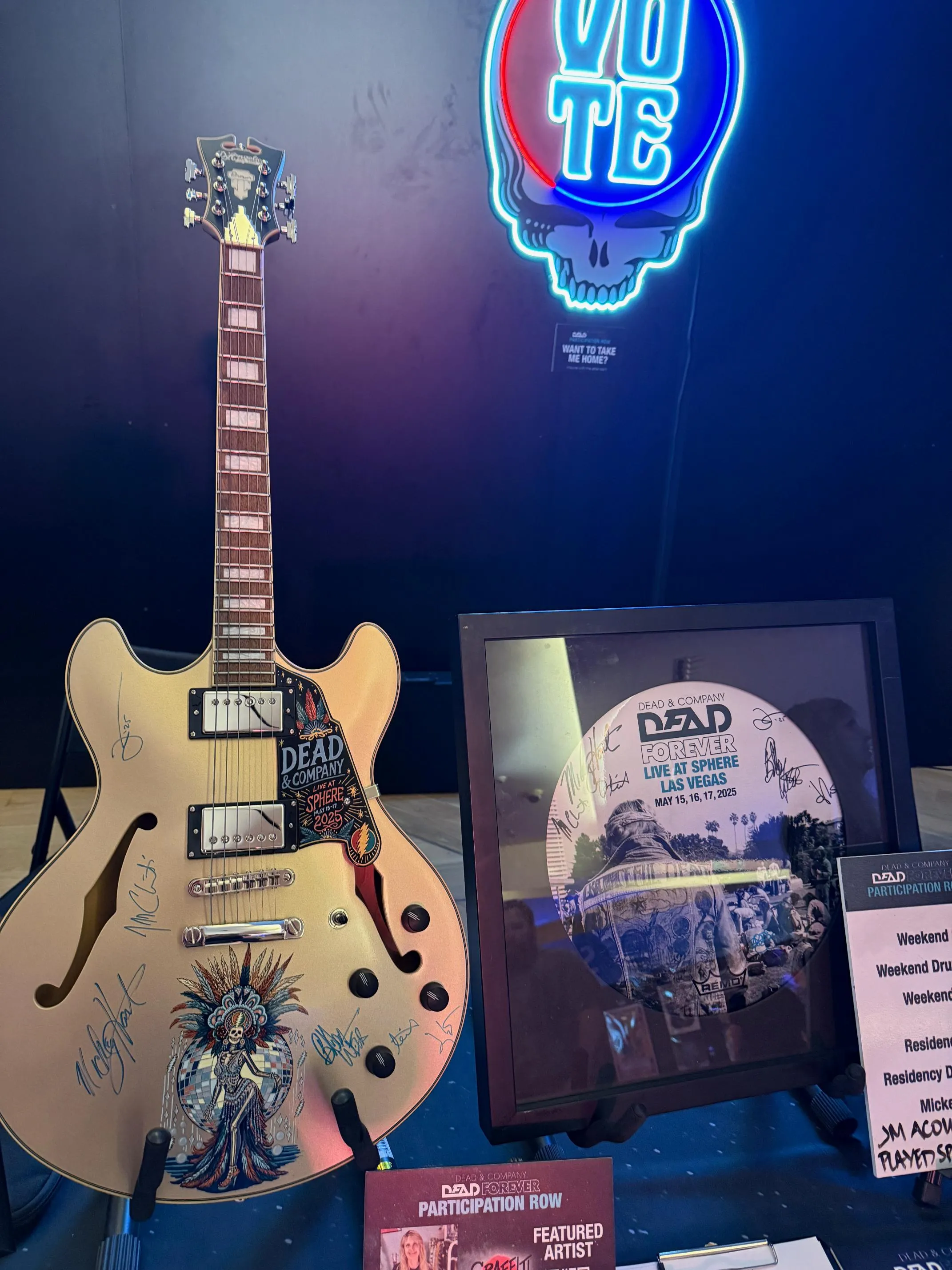 Bob Weir Dead and Company guitar