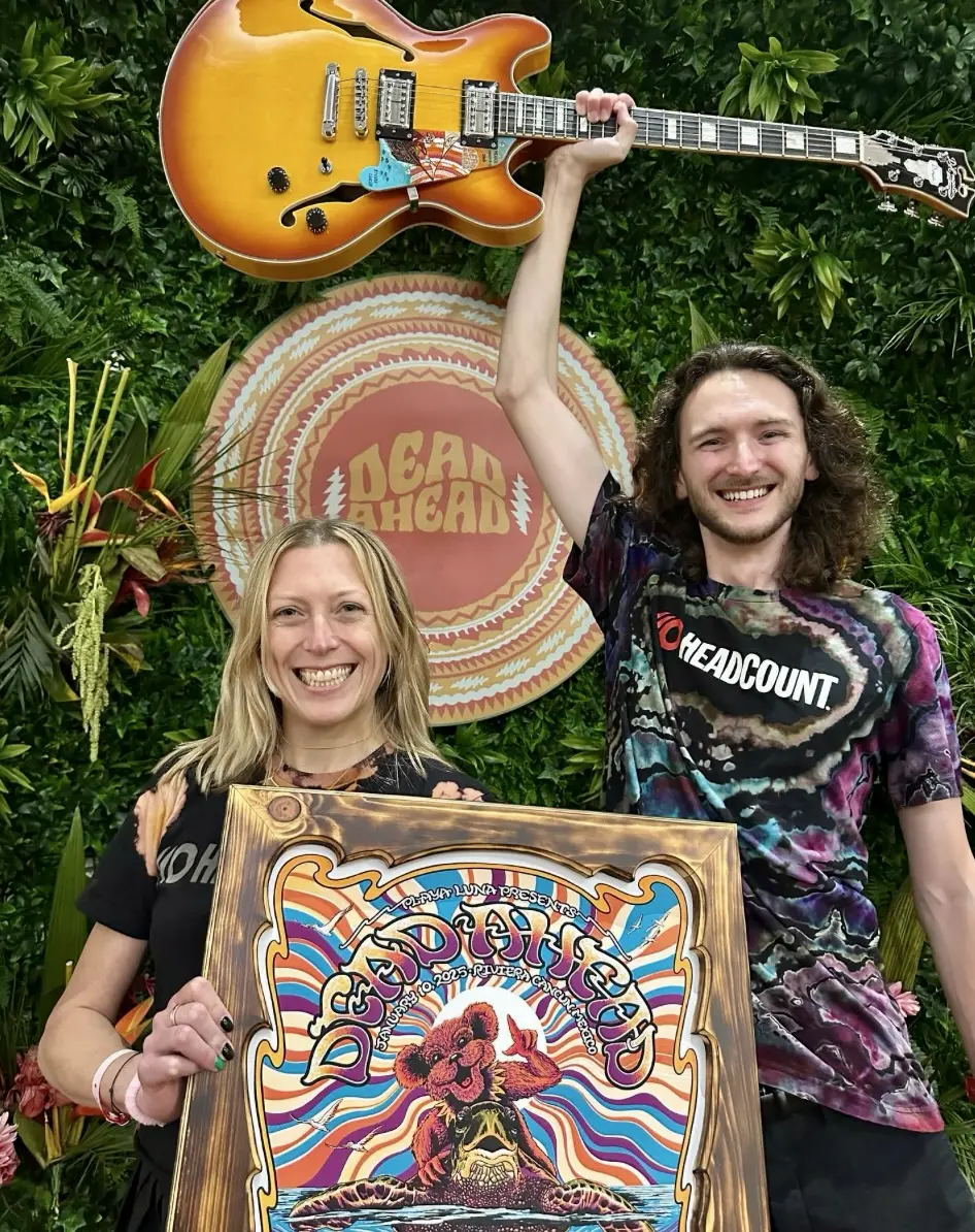 Dead and Company HeadCount guitar